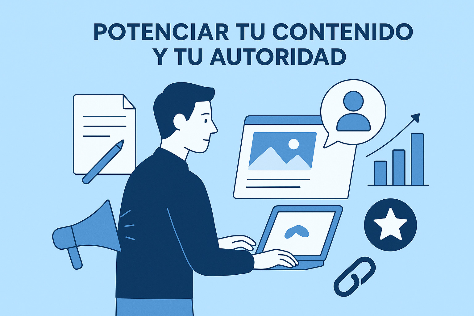 Potenciar contenido y autoridad Potenciar contenido y autoridad